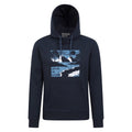 Front - Mountain Warehouse - "Explore The Outdoors" Kapuzenpullover für Herren