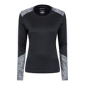 Front - Mountain Warehouse - T-Shirt für Damen  Langärmlig