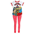 Front - DC Comics Justice League Damen Pyjama Bad Womens