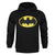 Front - Batman Herren Distress Logo Kapuzenpullover