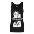 Front - Terminator Damen Tanktop mit Genisys-Graffiti