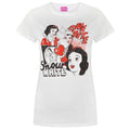 Front - Disney Damen Snow White One Bite T-Shirt