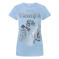 Front - Disney Damen Bambi Folien T-Shirt