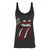 Front - Amplified Damen Rolling-Stones-Tanktop mit Zunge und Autogramm-Design