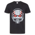 Front - Marvel offizielles Herren Ant-Man Helmet T-Shirt