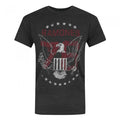 Front - Amplified offizielles Herren Ramones 76 Tour T-Shirt