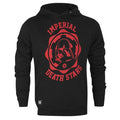 Front - Star Wars Offizieller Herren Imperial Death Stars College Kapuzenpullover