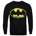 Front - Herren Sweatshirt mit Batman-Logo im Used-Look