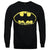 Front - Herren Sweatshirt mit Batman-Logo im Used-Look