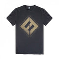 Front - Amplified - "Concrete And Gold" T-Shirt für Herren