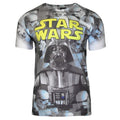 Front - Star Wars - "Imperial Photo Montage" T-Shirt für Herren