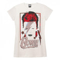 Front - Amplified - "Aladdin Sane" T-Shirt für Damen