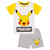 Front - Pokemon - Schlafanzug mit Shorts für Jungen
