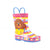 Front - Hey Duggee - Mädchen Gummistiefel, Blumen und Schmetterlinge