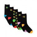 Front - Teenage Mutant Ninja Turtles - Socken für Herren/Damen Unisex (5er-Pack)