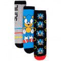 Front - Sonic The Hedgehog - Socken für Herren/Damen Unisex (3er-Pack)