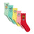 Front - SpongeBob SquarePants - Socken für Herren/Damen Unisex (5er-Pack)