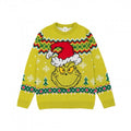 Front - The Grinch - Pullover für Herren - weihnachtliches Design