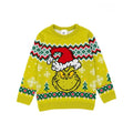 Front - The Grinch - Pullover für Kinder - weihnachtliches Design