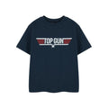 Front - Top Gun - "Mini Me" T-Shirt für Jungen kurzärmlig