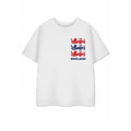 Front - Show Me The Merch - "Three Lions" T-Shirt für Kinder kurzärmlig