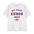 Front - Show Me The Merch - "My First Euros 2024" T-Shirt für Kinder