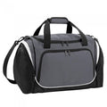 Fuchsie-Schwarz-Hellgrau - Front - Quadra Pro Team Locker Tasche