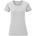 Front - Fruit of the Loom - "Iconic 150" T-Shirt für Damen