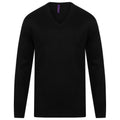 Front - Henbury - Sweatshirt V-Ausschnitt für Herren