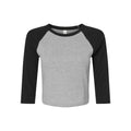 Front - Bella + Canvas - T-Shirt Raglanärmel für Damen