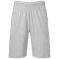 Front - Fruit of the Loom - "Iconic" Jersey-Shorts für Herren