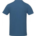 Tech Blau - Back - Elevate Herren T-Shirt Nanaimo, kurzärmlig