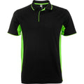 Front - Roly - "Montmelo" Poloshirt für Herren/Damen Unisex - Sport kurzärmlig