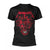 Front - Metallica - "Heart Skull" T-Shirt für Herren/Damen Unisex