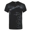 Front - Metallica - "Black Album" T-Shirt für Herren/Damen Unisex