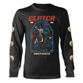 Front - Clutch - "Elephant" T-Shirt für Herren/Damen Unisex  Langärmlig