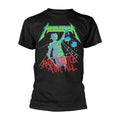 Front - Metallica - "And Justice For All" T-Shirt für Herren/Damen Unisex