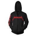 Front - Metallica - "Kill Em All" Hoodie mit durchgehendem Reißverschluss für Herren/Damen Unisex