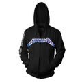 Front - Metallica - "Ride The Lightning" Hoodie mit durchgehendem Reißverschluss für Herren/Damen Unisex