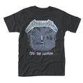 Front - Metallica - "Ride The Lightning" T-Shirt für Herren/Damen Unisex