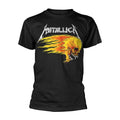 Front - Metallica - "Flaming Skull Tour ´94" T-Shirt für Herren/Damen Unisex