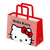 Front - Hello Kitty - Tragetasche "Peeking"