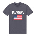 Front - NASA - T-Shirt für Herren/Damen Unisex