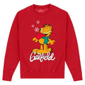 Front - Garfield - Sweatshirt für Herren/Damen Unisex