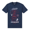 Front - Yellowstone - "Ride" T-Shirt für Herren/Damen Unisex