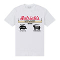 Front - The Sopranos - "Satriales" T-Shirt für Herren/Damen Unisex