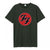 Front - Amplified - "Double F Logo" T-Shirt für Herren/Damen Unisex