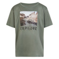 Front - Regatta - "Alvardo VIII Explore" T-Shirt für Kinder