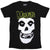 Front - Misfits - "Skull & Logo" T-Shirt für Herren/Damen Unisex