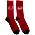 Front - AC/DC - "50th" Socken für Herren/Damen Unisex